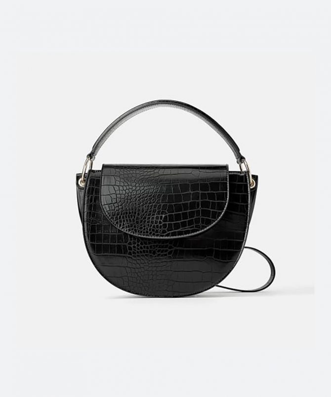 Solid Crossbody Bag