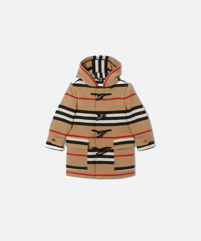 Stripe Cashmere Cardigan